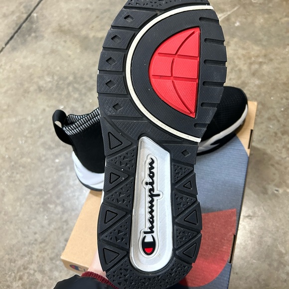 Men's Rally Crossover Shoes, Black/White - Picture 3 of 5